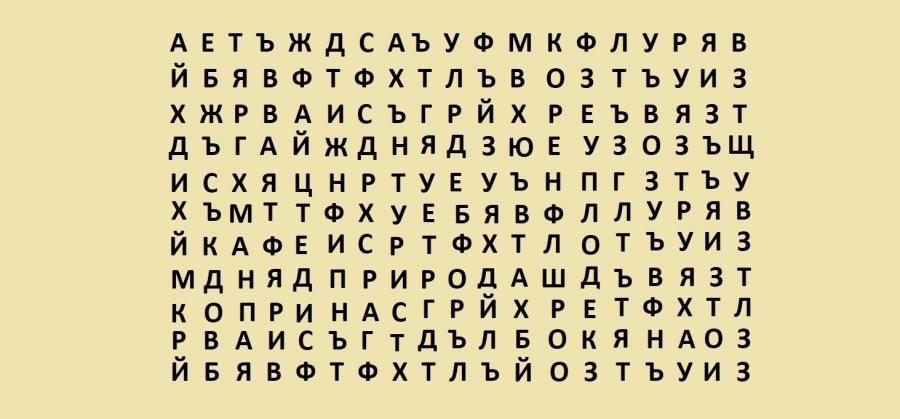 Първата дума, която забележите, разкрива за вас и тревогите ви