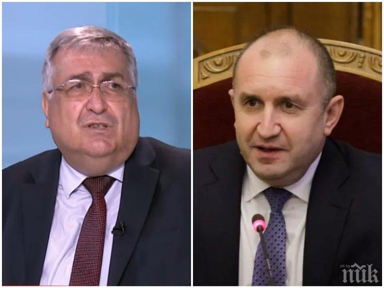 Бивш служебен премиер: Радев ни тласка към авторитарен режим