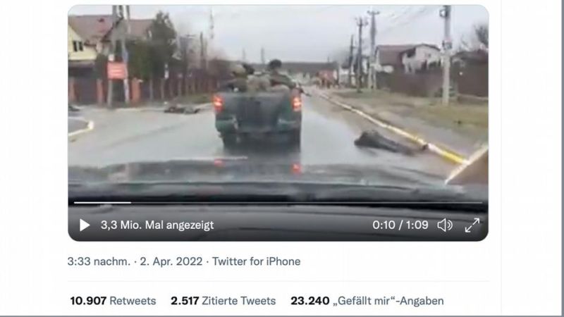 Буча труп